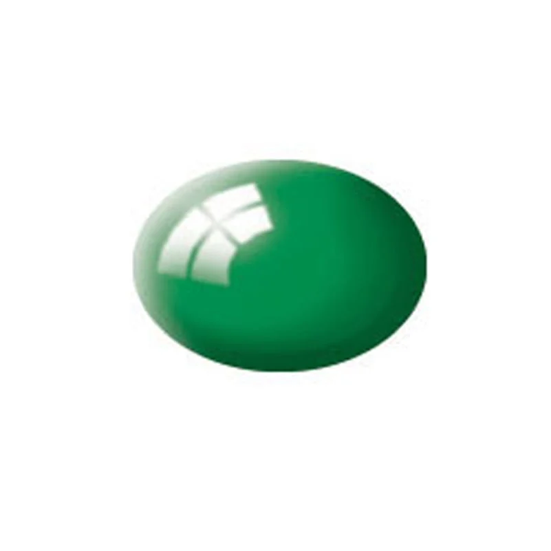 Revell Acrylic Aqua Color Paint: Gloss Emerald Green (18ml)