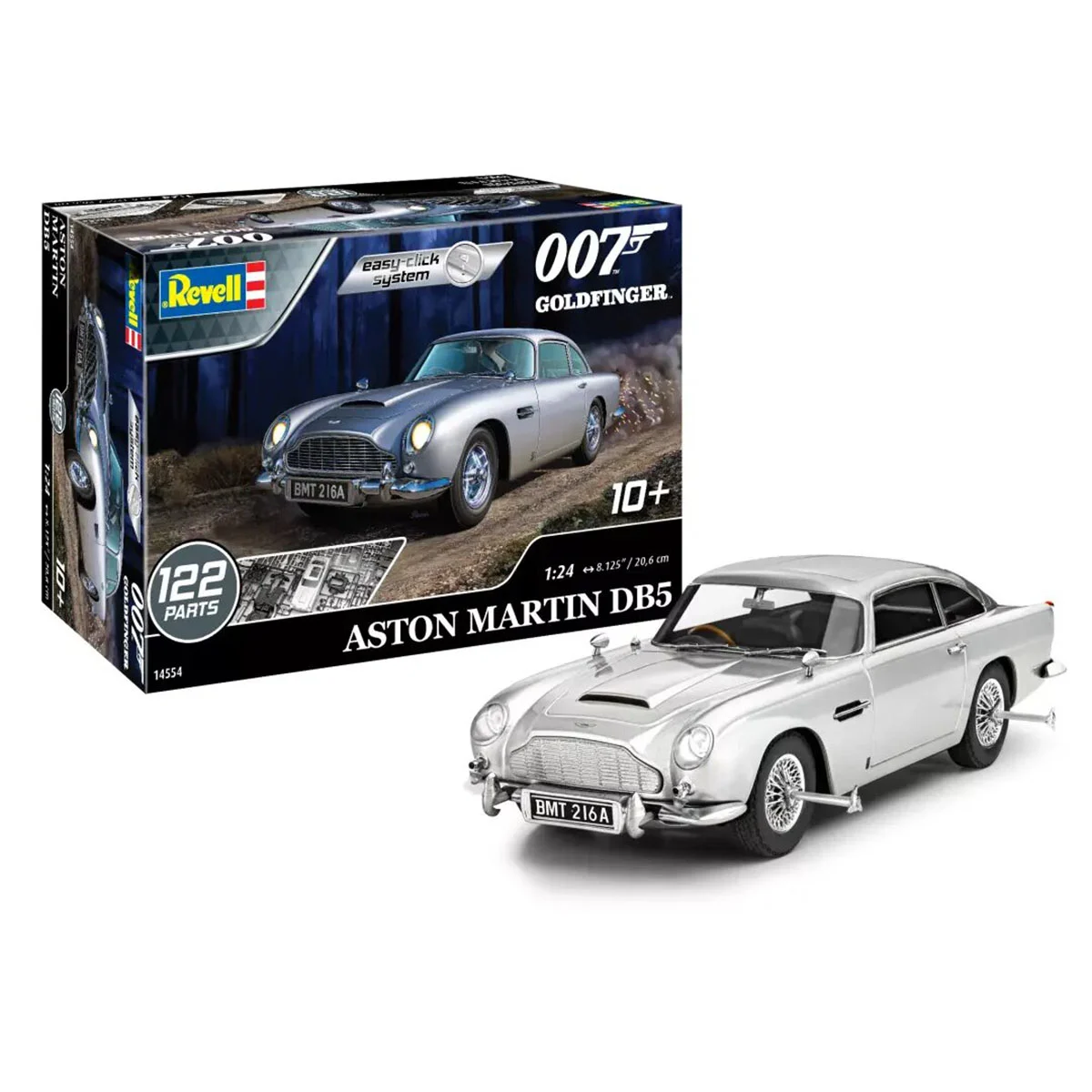 Revell 1/24 James Bond Aston Martin DB5 “Goldfinger” Model Kit