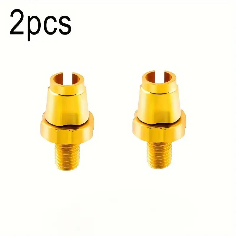 Aluminum Anodized Barrel Nut Brake Lever Adjusters (2)