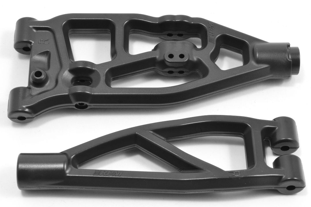 RPM Front Right A-Arms: Arrma 6S Vehicles (Black)