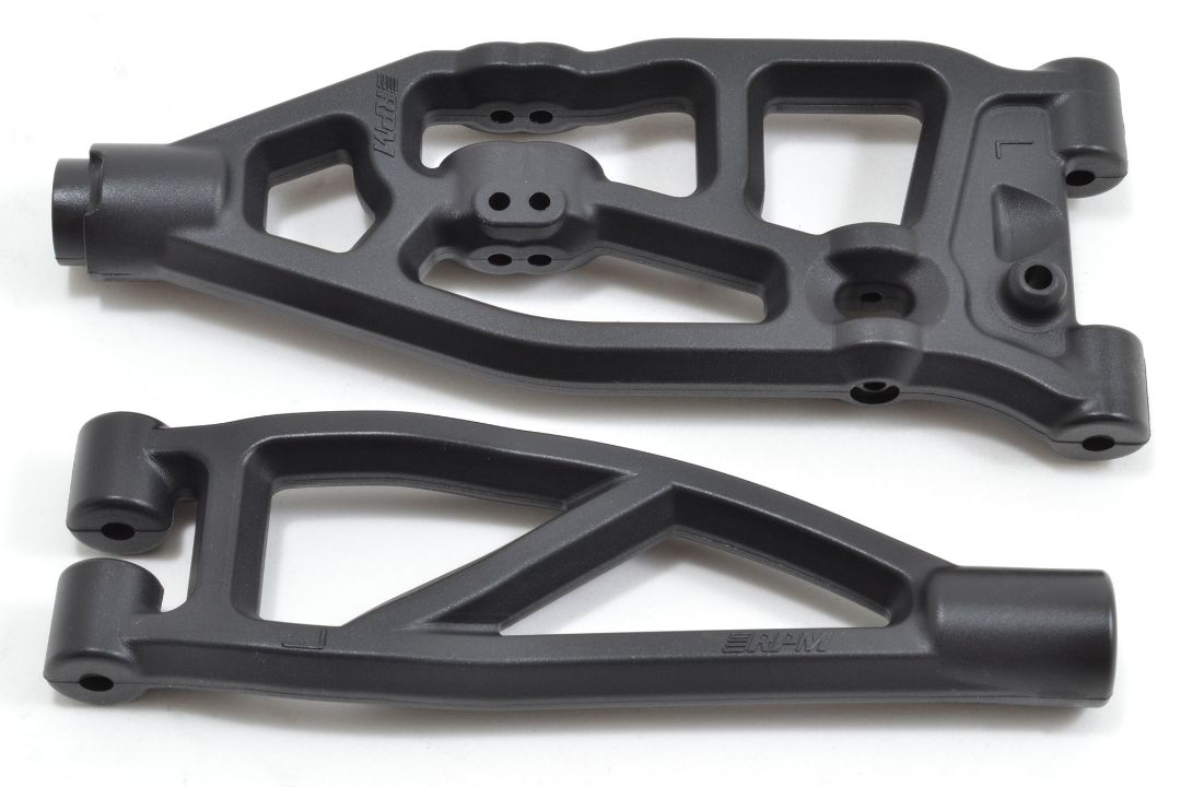 RPM Front Left A-Arms: Arrma 6S Vehicles (Black)