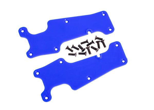 Traxxas Suspension Arm Covers: Sledge (Blue)