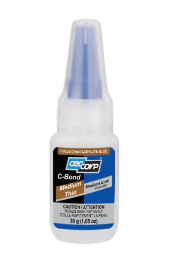 CECCORP C-Bond Cyanoacrylate Glue: Medium Thin (1oz)