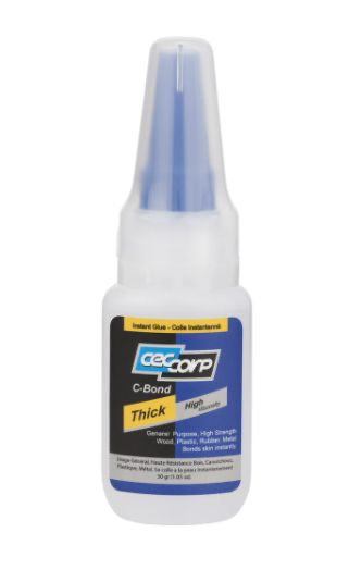 CECCORP C-Bond Cyanoacrylate Glue: Thick (1oz)