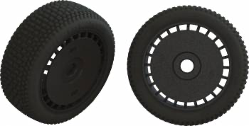 Arrma DBoots Exabyte NT Premounted Tires (2)