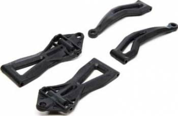 Revolution Front/Rear Suspension Arms: 1/12 2WD Forge