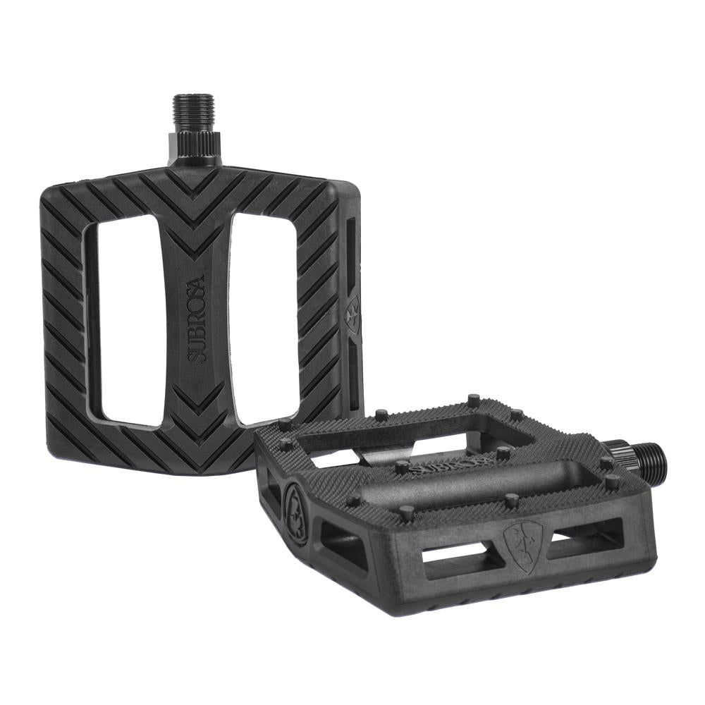Subrosa Plastic Rose Pedal: Black