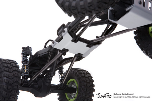 JunFac Aluminum Skid Plate: SCX10