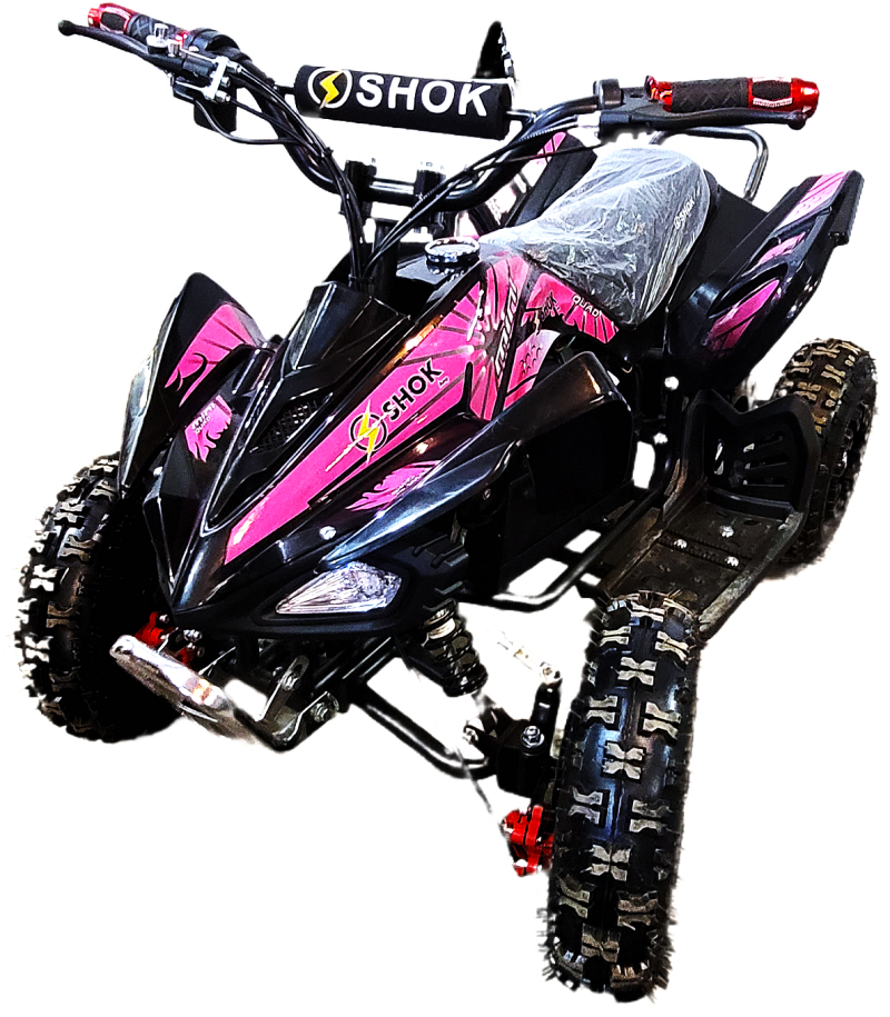 SHOK Amp Kids Electric ATV: 800W 36V 12Ah