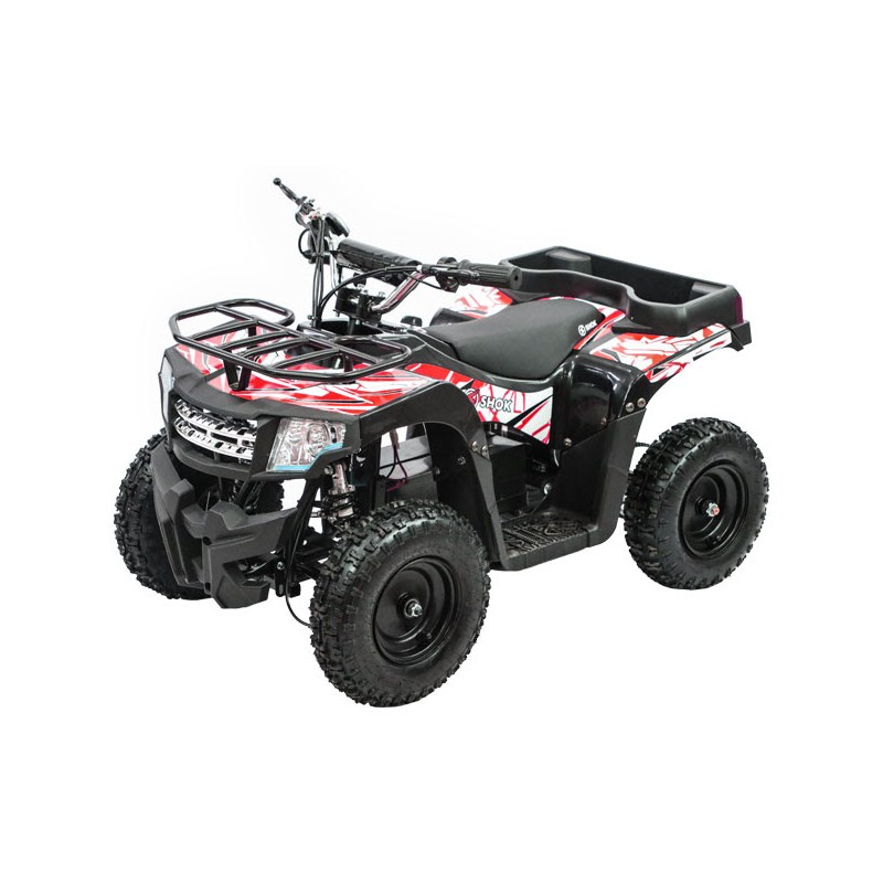 SHOK Quest Kids Electric ATV: 800W 36V 12Ah