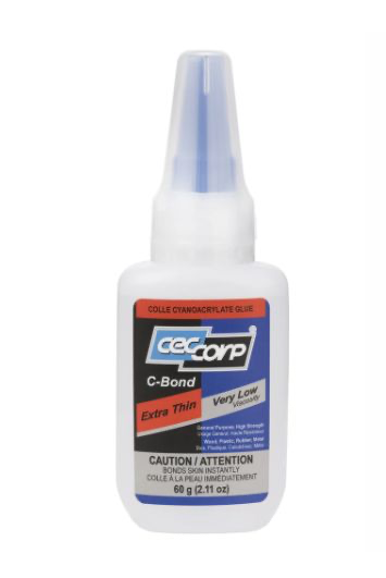 CECCORP C-Bond Cyanoacrylate Glue: Extra Thin (2oz)