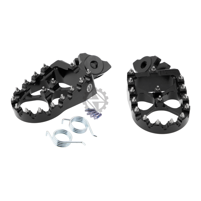 Aluminum Foot Peg Extra Wide: Talaria/Surron/ERide Pro (Black)