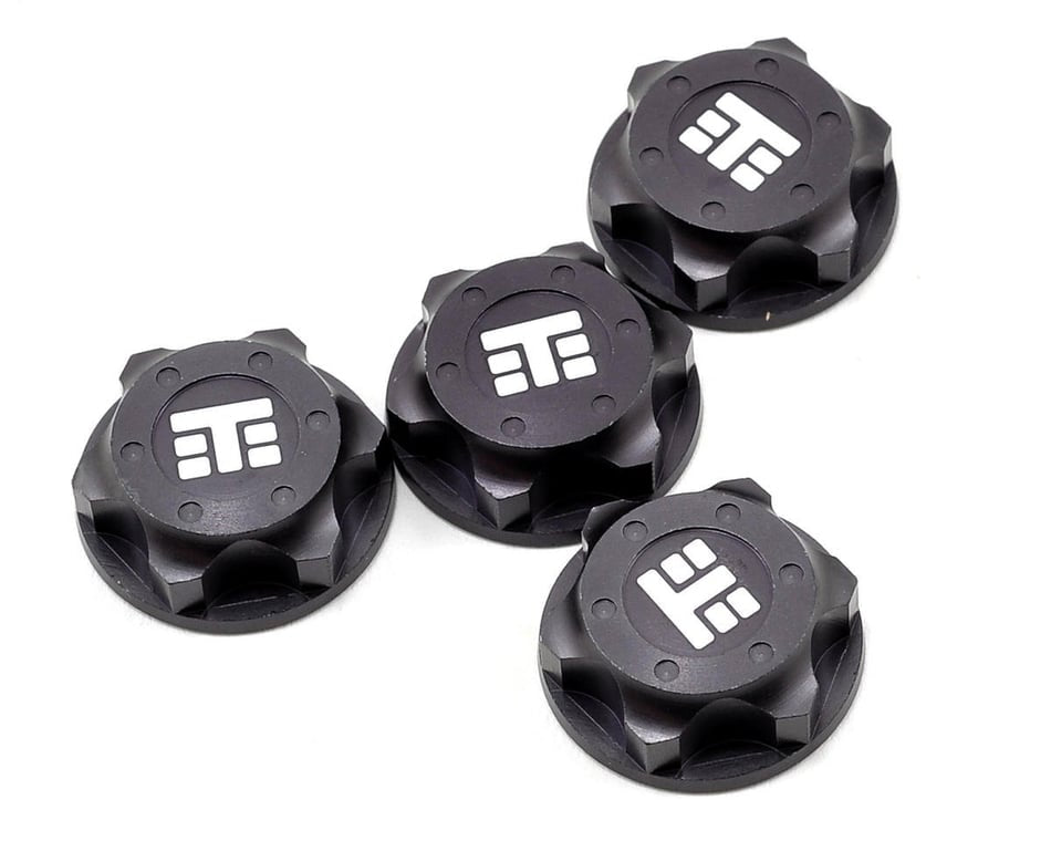 Tekno Serrated ‘T’ Logo Wheel Nut Caps: 17mm (4)