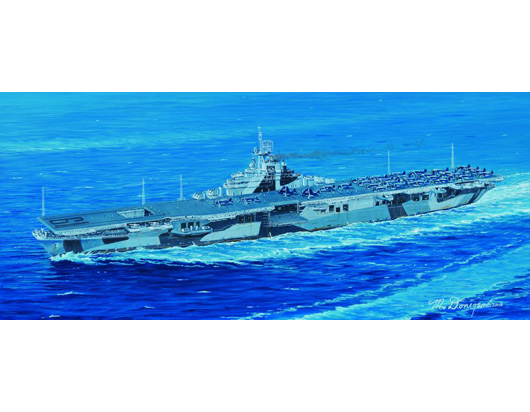 Trumpeter 1/700 USS Hancock CV-19 Aircraft Carrier Model Kit