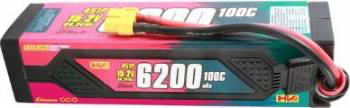 Gens Ace G-Tech Advanced 15.2V 4S 100C 6200mah Lipo: XT60 Hardcase