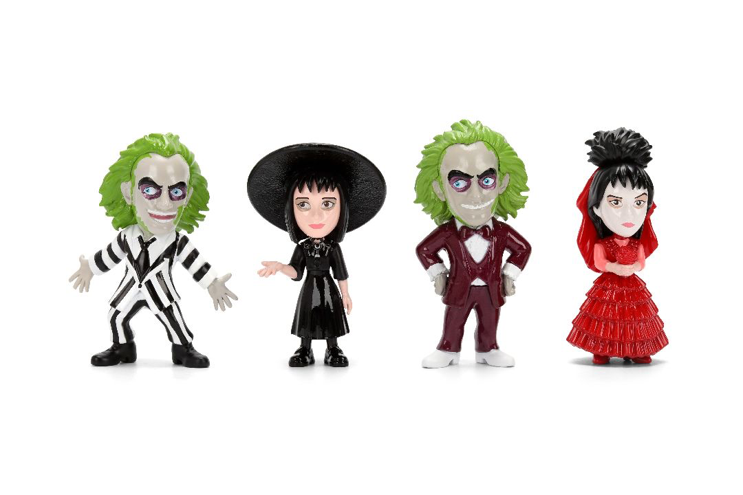 Jada Metals 1.65” Metal Minifigs: Beetlejuice and Lydia