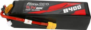Gens Ace 8400mah 11.1V 3S 2P 60C Lipo: XT60