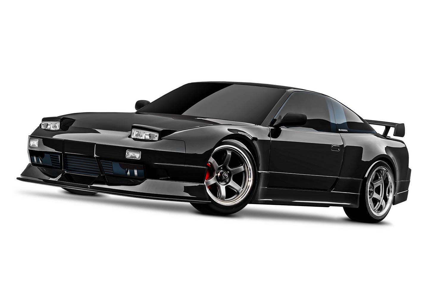 Traxxas 4TEC Drift Nissan 240SX RWD RTR: Black