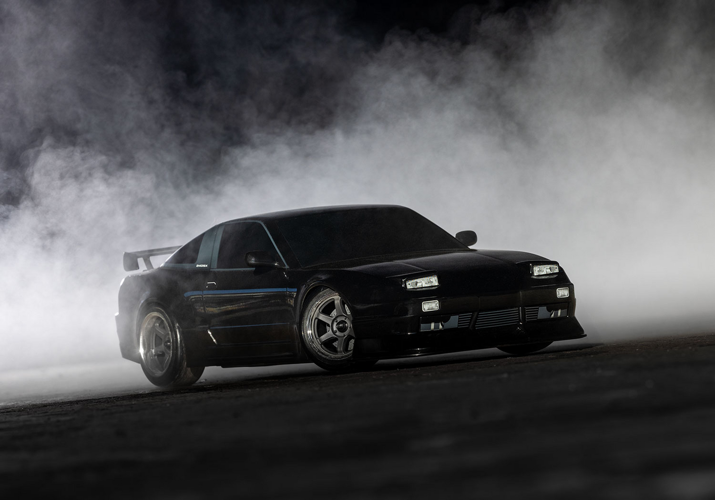 Traxxas 4TEC Drift Nissan 240SX RWD RTR: Black
