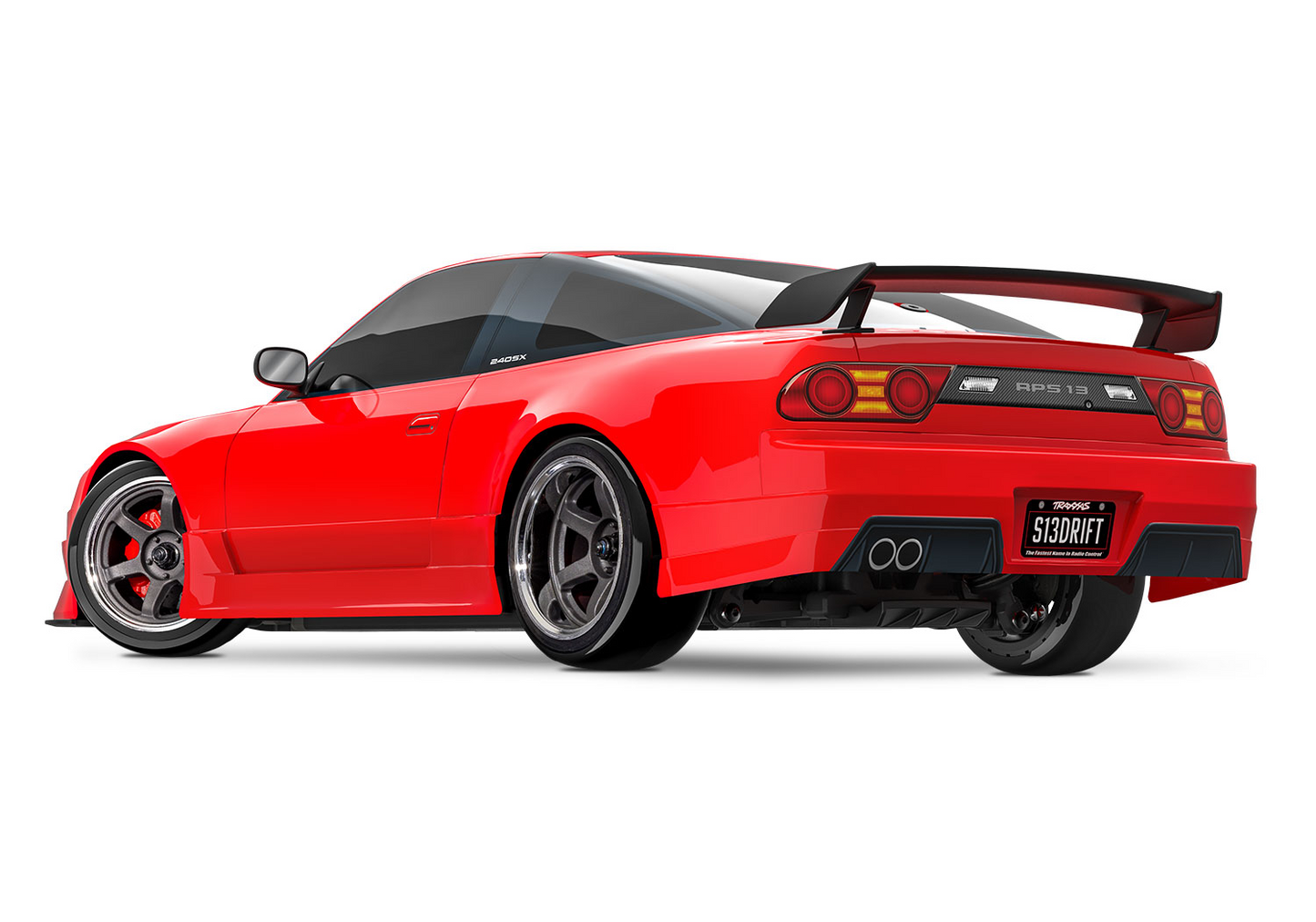Traxxas 4TEC Drift Nissan 240SX RWD RTR: Red