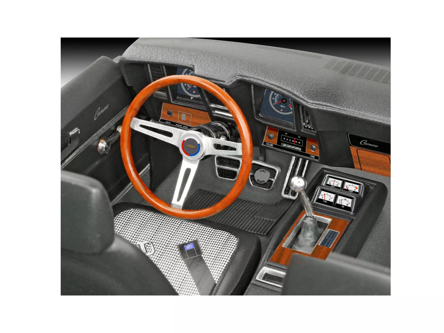 Revell 1/12 1969 Chevy Camaro Z28 3’n1 Model Kit: Level 5