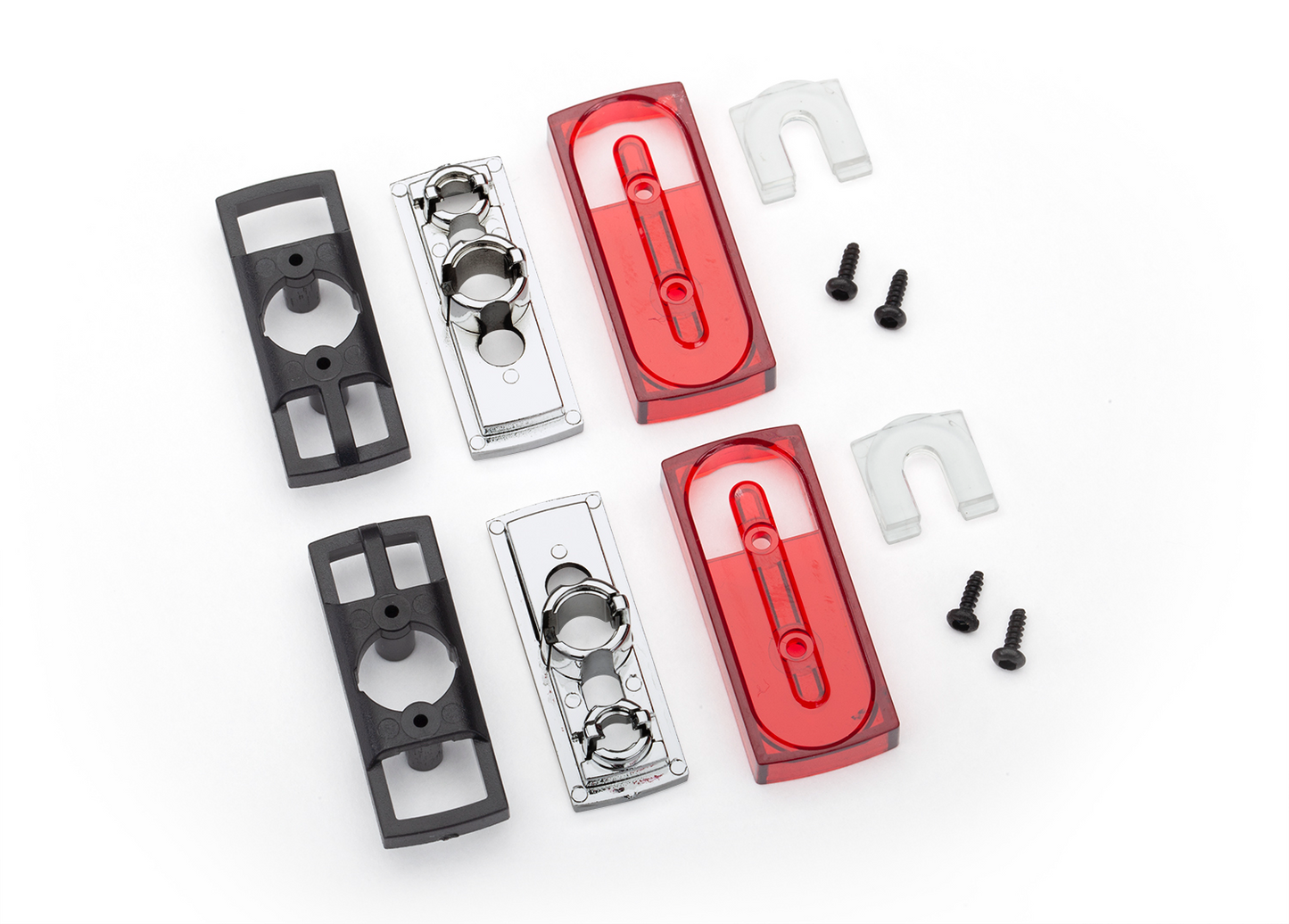 Traxxas Tail Light/Reverse Light Lens and Housing: Mercedes G