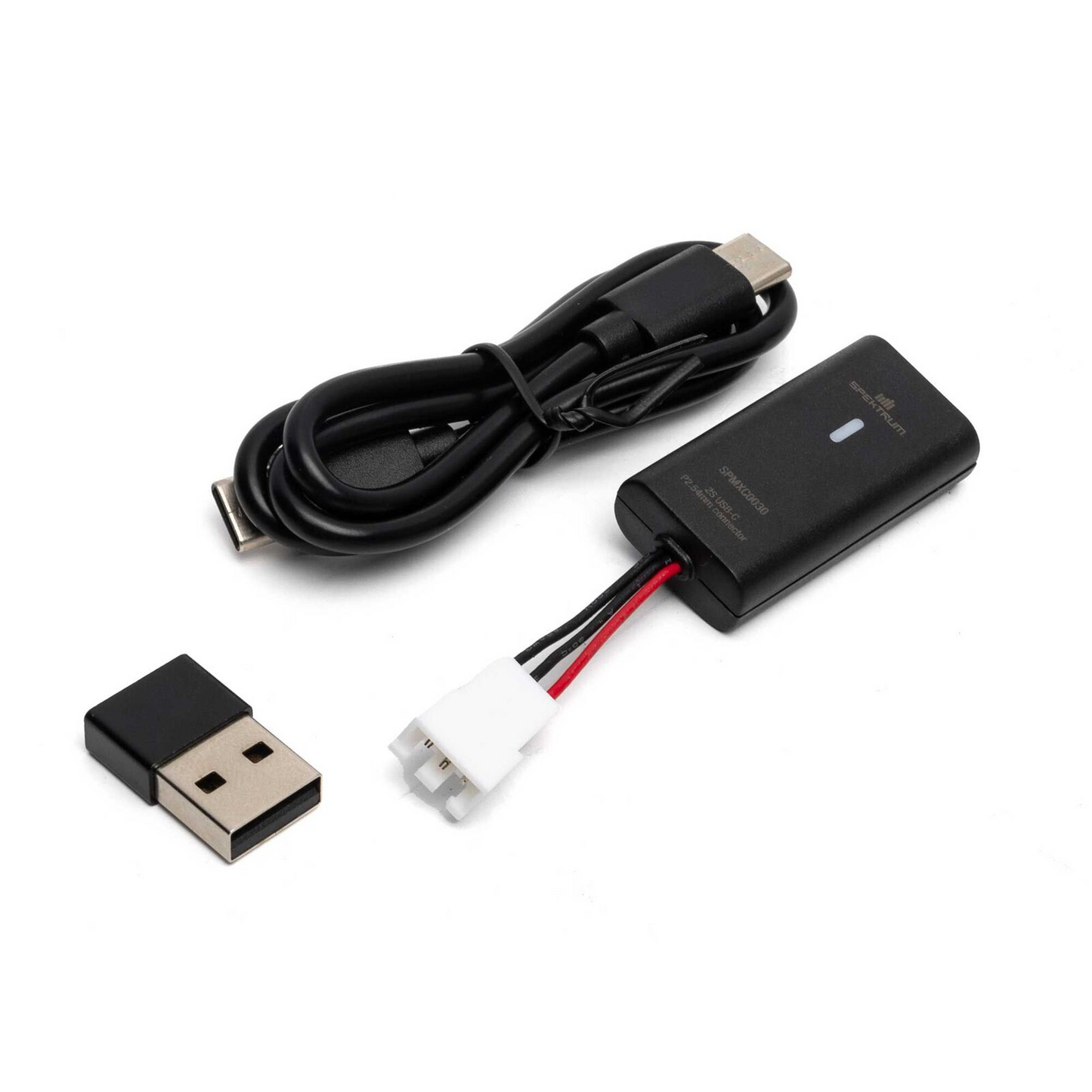 Spektrum USB-C 2S Lipo Battery Charger: PH2.54 JST-XH