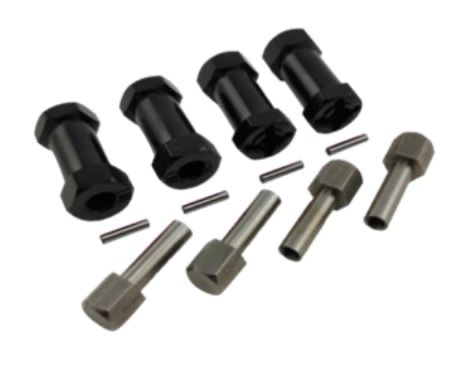Hobby Details 12mm Wheel Hex Adapter Extensions: +20mm