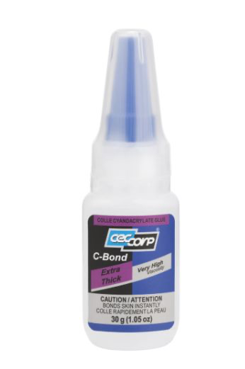 CECCORP C-Bond Cyanoacrylate Glue: Extra Thick (1oz)