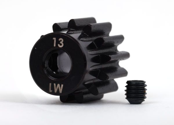 Traxxas Hardened Steel Pinion Gear Mod1: 13T