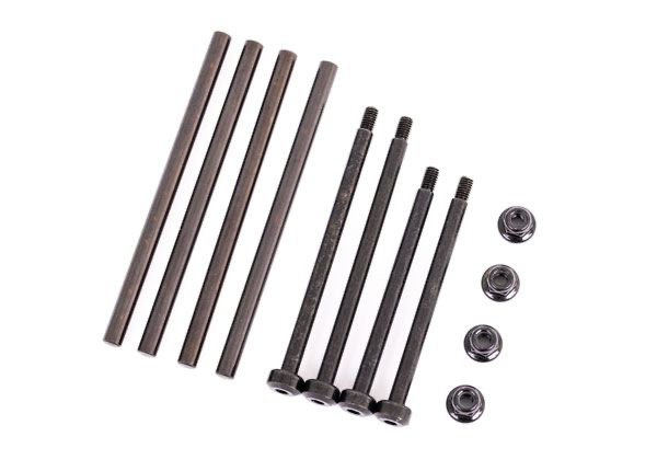 Traxxas Front and Rear Hardened Steel Suspension Pin Set: Sledge