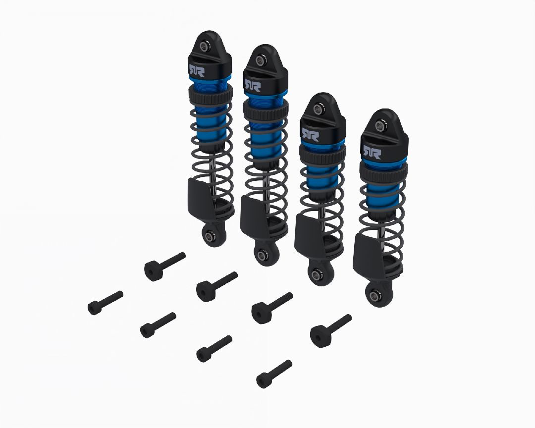 Arrma Aluminum Shock Set Front/Rear: Mini