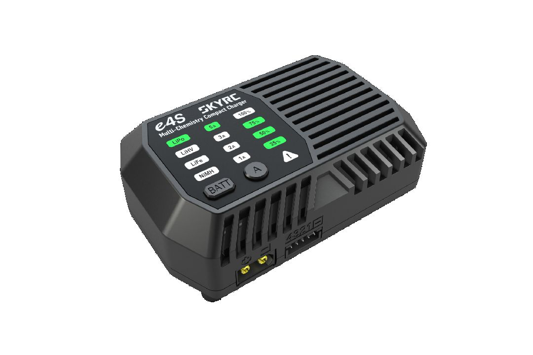 SkyRC e4S AC Battery Charger: 60W 5A