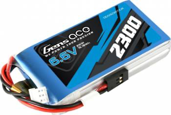 Gens Ace G-Tech LiFe 2S 6.6V 2300mah TX: JR