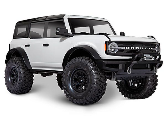 Traxxas TRX-4 1/10 2021 Ford Bronco Scale and Trail Crawler: RTR (Oxford White)