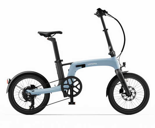 Urtopia Carbon Fold 2 Class 1 250W Folding E-Bike w/Throttle and Rack