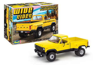 Revell 1/25 1980 Ford Dually Wide Side Pickup Model Kit