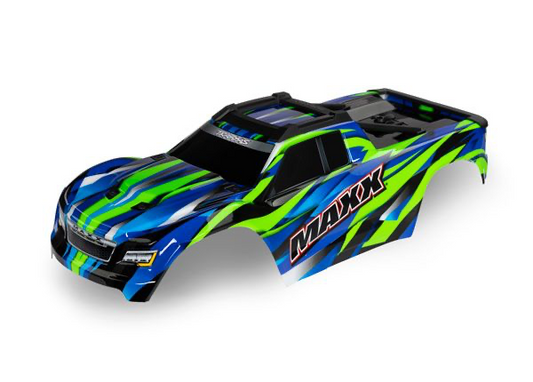 Traxxas Prepainted Body w/Decals: MAXX V2