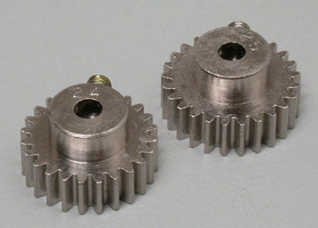 Tamiya Steel Pinion Gear Set: 0.6 Mod (22T, 23T)