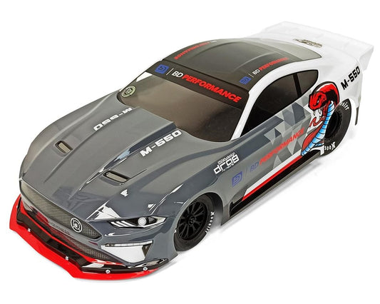 Bittydesign M-550 1/10 Pro No Prep Drag Body (Mustang)