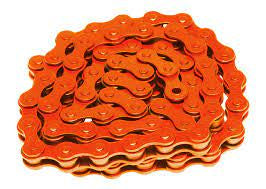 KMC S1 Chain Single Speed 1/8'' 112L: Orange