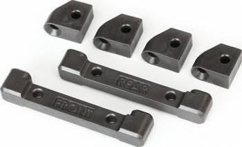 Traxxas Front and Rear Suspension Mounts: 4-Tec 2.0