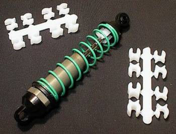 RPM Up-Travel Shock Limiter Clips: Asc,Tra,Kyo (Black)