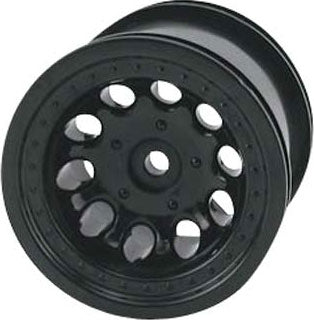 RPM Revolver Rear Wheels Traxxas Rustler (Black)