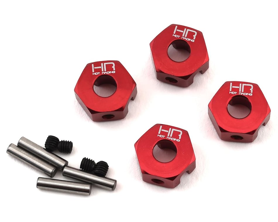 Hot Racing 12mm Aluminum Wheel Hub Adapter: Arrma 1/10