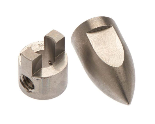 Hot Racing Stainless Steel Conical M4 Bullet Prop Nut and Drive Dog: M41/Spartan