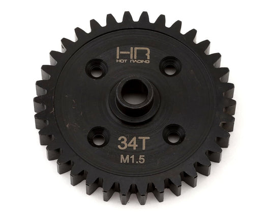 Hot Racing Steel Spur Gear Mod1: Sledge (34T)