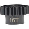 Hot Racing Hardened Steel Pinion: Mod1.5 8mm (16T)