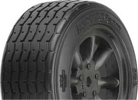 PROTOform VTA Front Tires Mounted on Black 12mm Wheels: 26mm