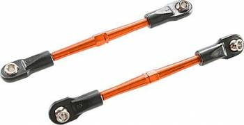Traxxas Aluminum Toe Links 59mm 6061-T6: Orange